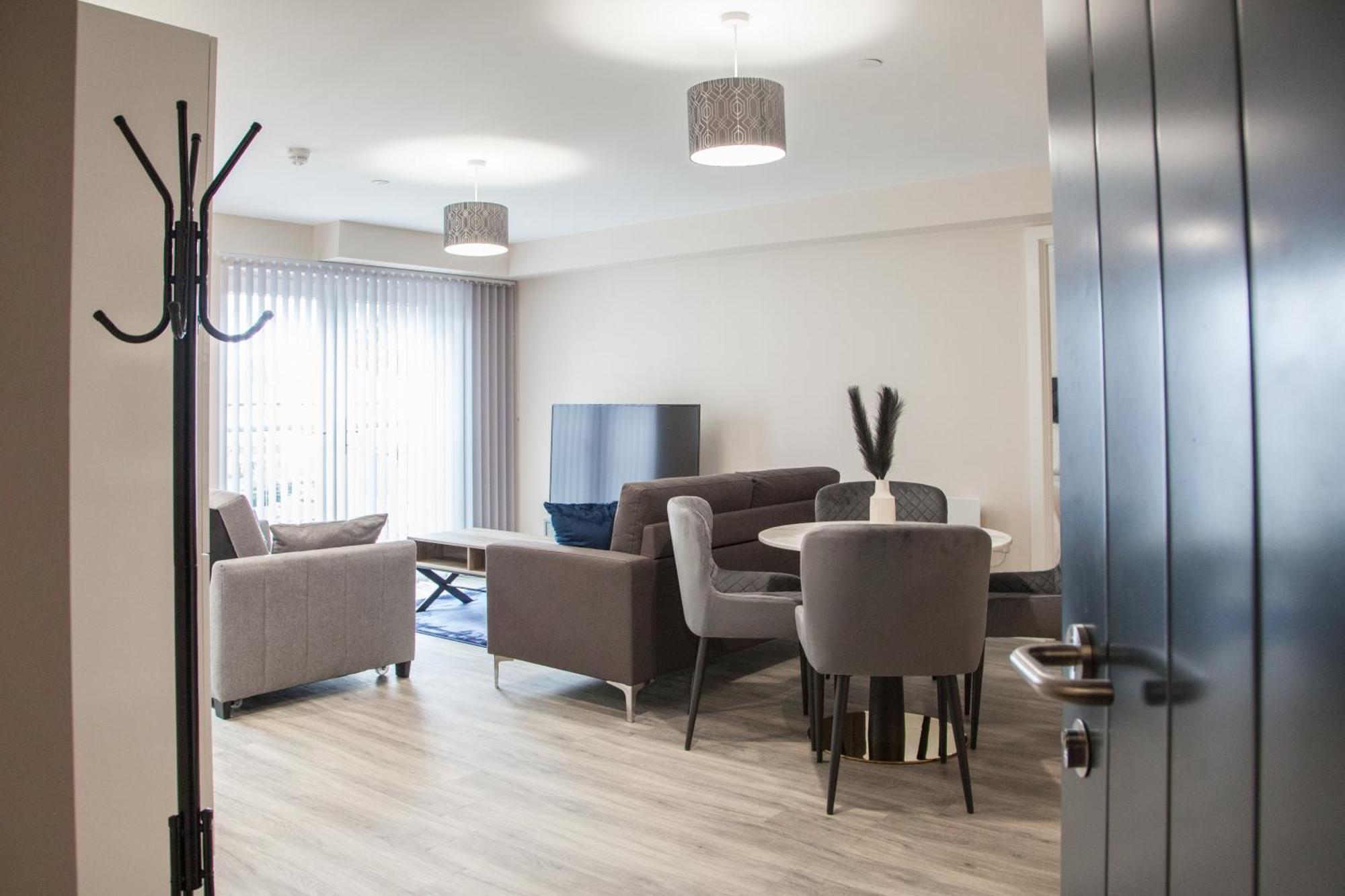 Modern 2bd In Апартаменты Манчестер