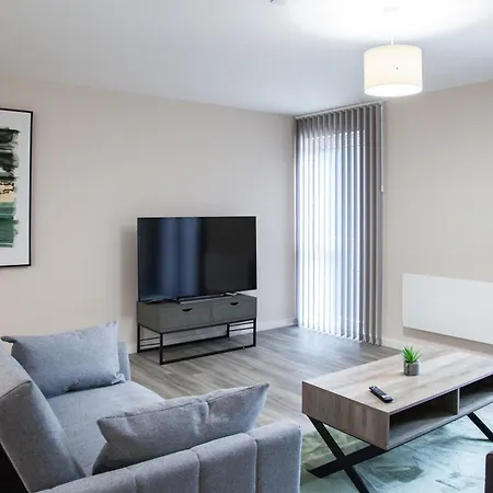 Modern 2Bd Apartment In Manchester City Exterior photo