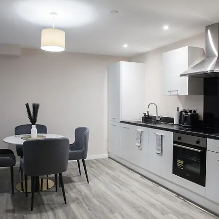 Modern 2Bd Apartment In Manchester City Exterior photo
